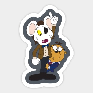 Doctor Mouse & Tenfold? Sticker